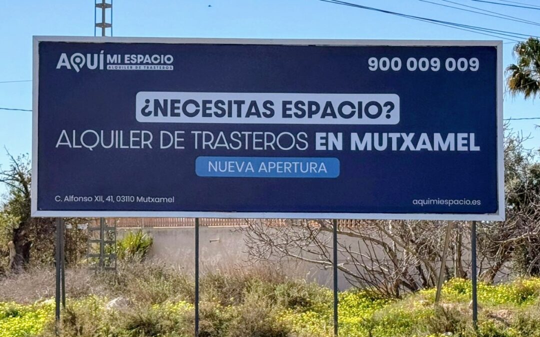 Nuevo centro de trasteros en Mutxamel en C. Alfonso XII